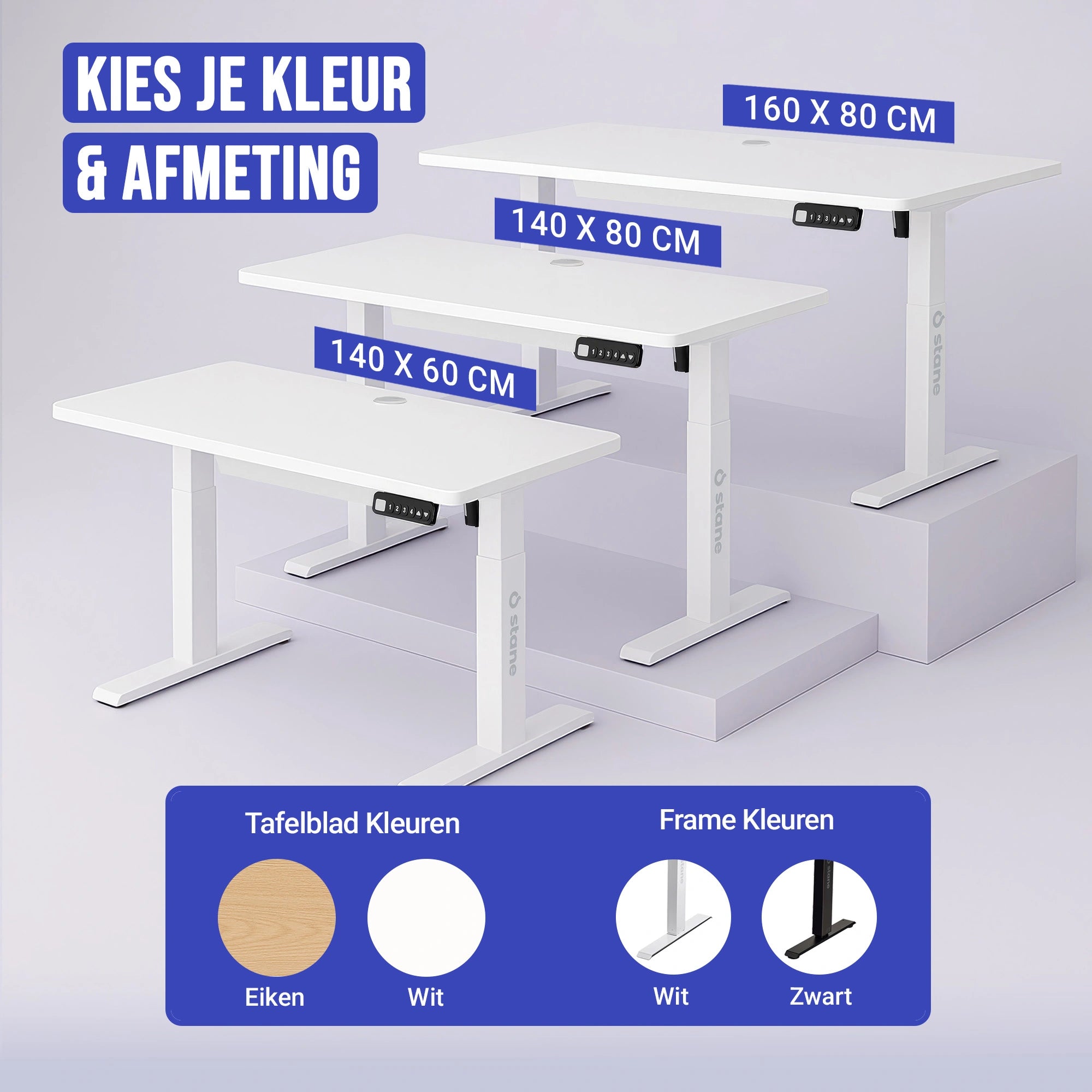 140 x 60 cm + wit + wit , 140 x 80 cm + wit + wit , 160 x 80 cm + wit + wit