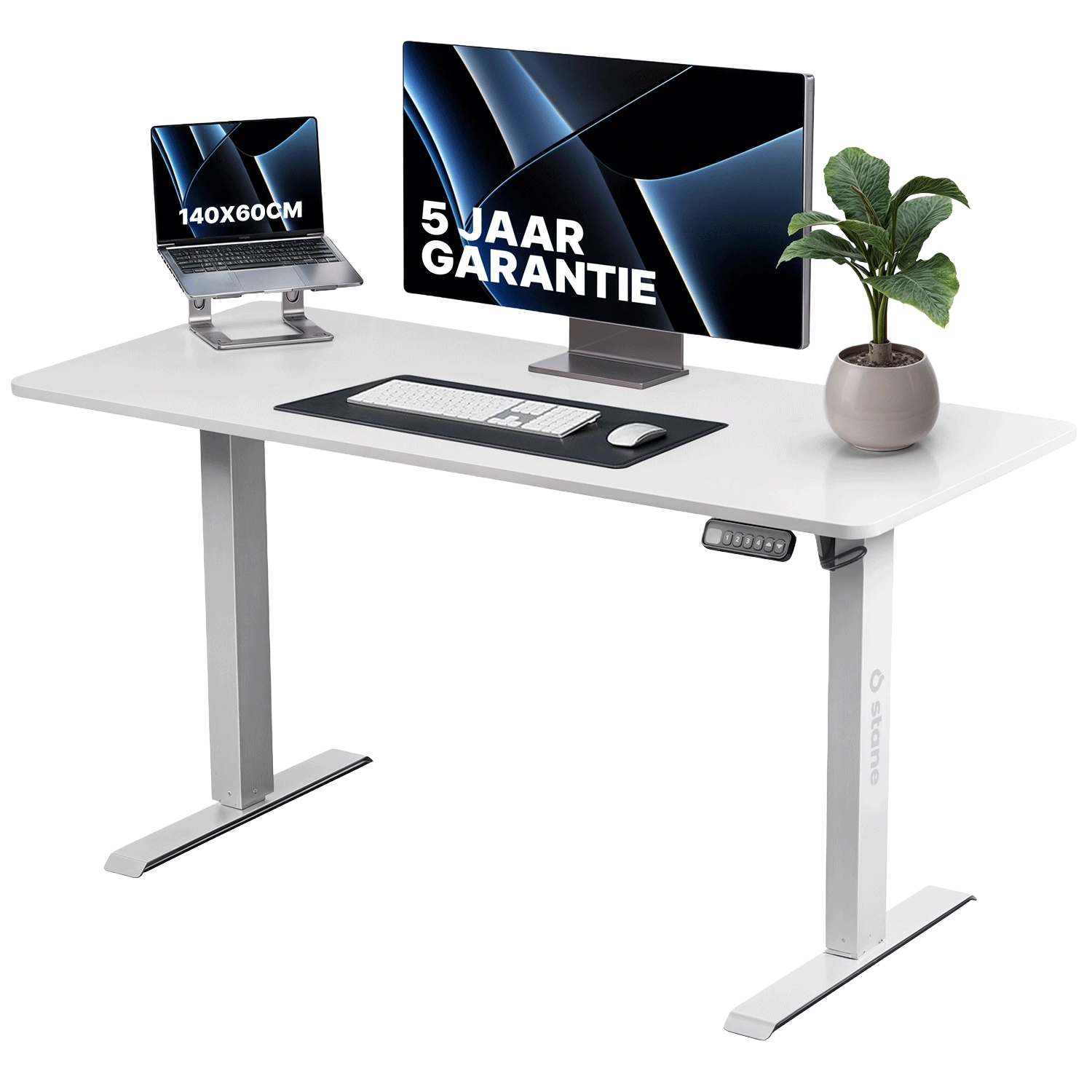 Stane Zit-Sta Bureau - wit