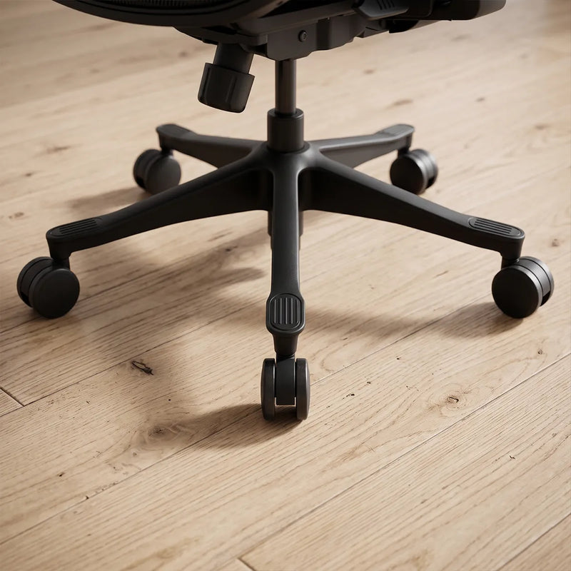 Detail: Vijfstervoet met antislipvlakken